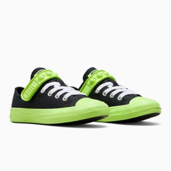 Chuck Taylor All Star Bubble Strap Easy-On Hyper Brights Sneaker Shoes Size 3 - Picture 7 of 13